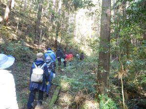 山でのイベントの写真です