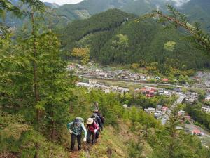 【写真１】平成３１年度　第１回森林浴登山