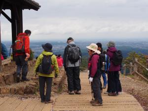 【写真３】平成３１年度第１回森林浴登山