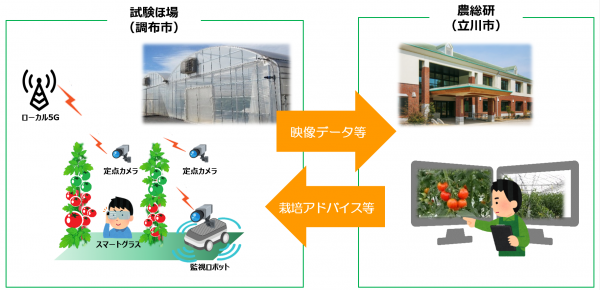 ローカル5Gを活用した東京型スマート農業