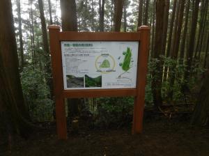 多摩産材の看板