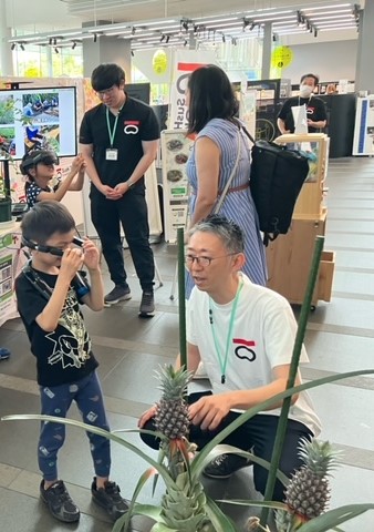 スマートグラスデモ
