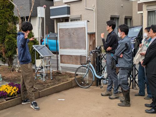 農業体験農園入口レクチャー