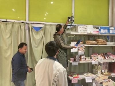 直売所にカメラを設置