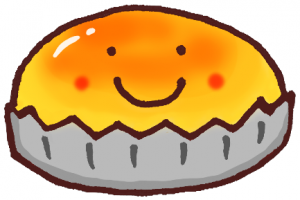 デフォルメされたスイートポテトの画像