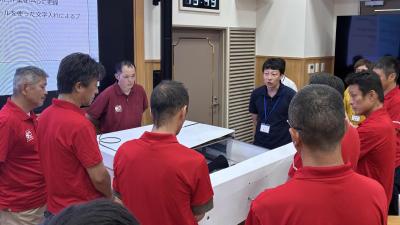 デモ:果実発色促進技術