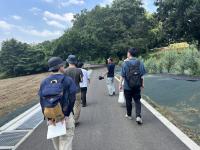 広い農場飽きずに見学