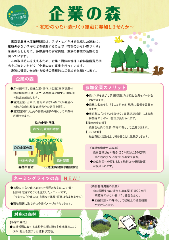起業の森「ネーミング」ライツんの森」